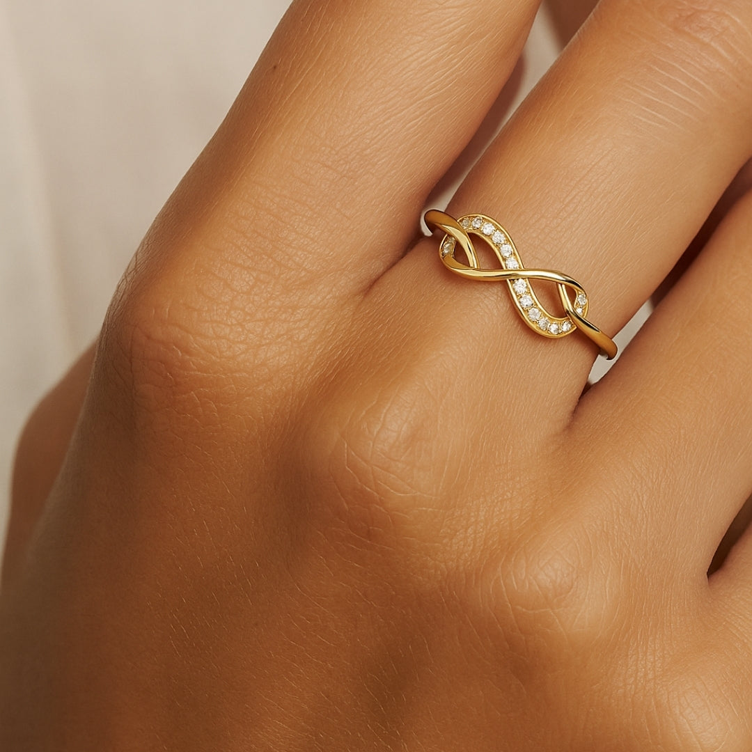 Infinity Curve Ring