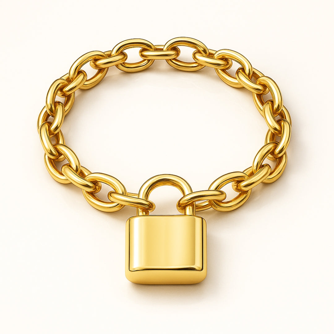 Adjustable Chain Lock Bracelet
