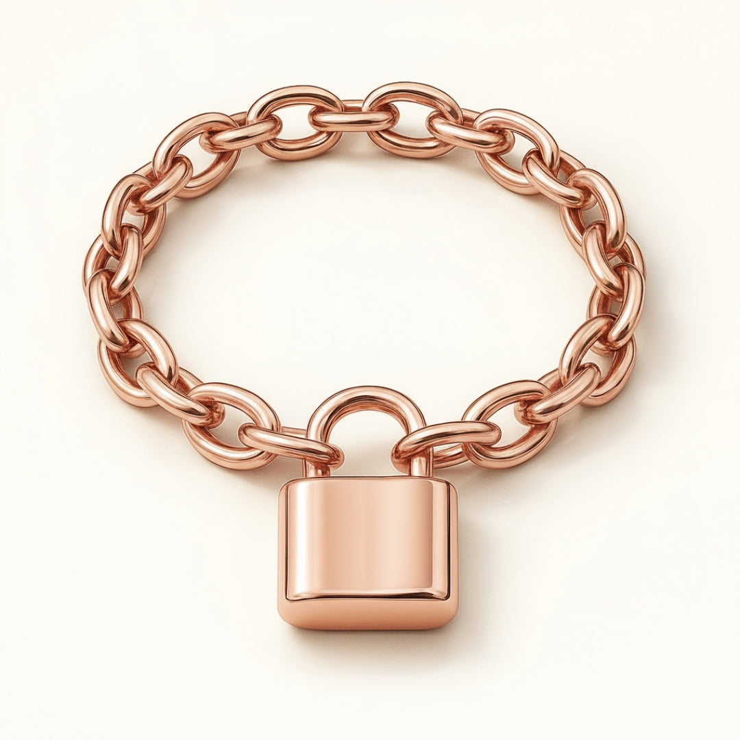 Adjustable Chain Lock Bracelet