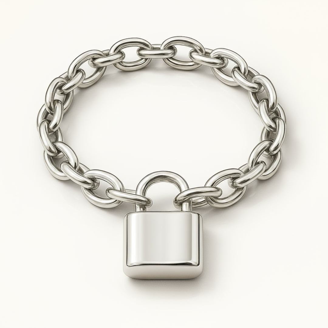 Adjustable Chain Lock Bracelet