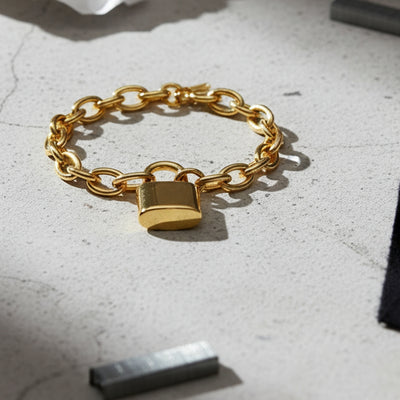 Adjustable Chain Lock Bracelet
