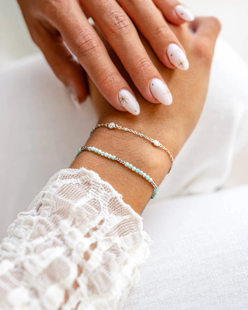 Elegant Four Diamonds Bracelet