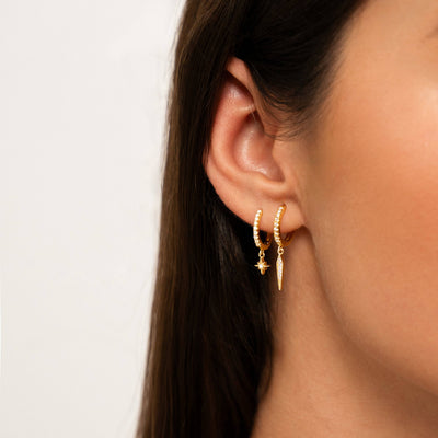 Sparkling Galaxy Stud Earrings - Celestial Inspired Jewelry