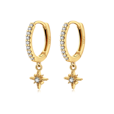 Sparkling Galaxy Stud Earrings - Celestial Inspired Jewelry