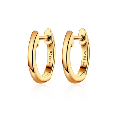 Classic Gold Hoops Earrings - Timeless Everyday Jewelry