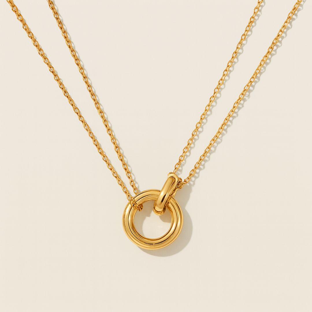 Golden Loop Necklace