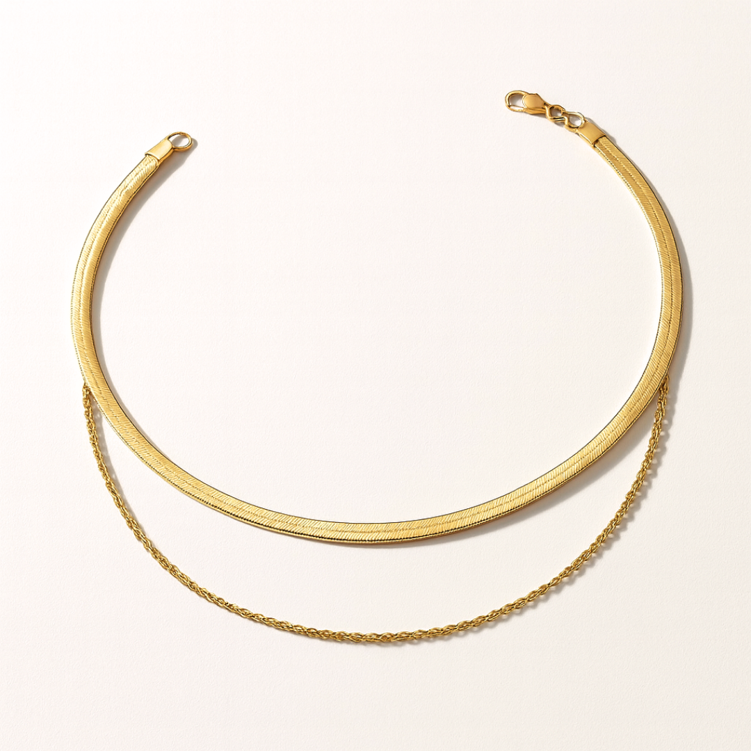 Layered Gold Necklace