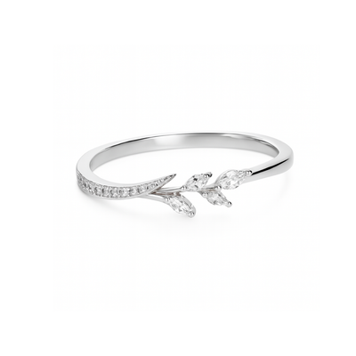 Marquise Vine Open Ring