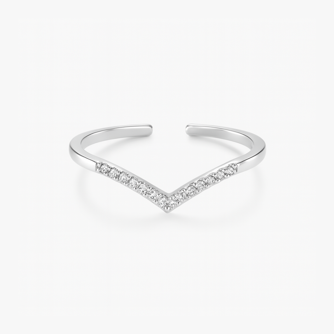 Pavé V Ring