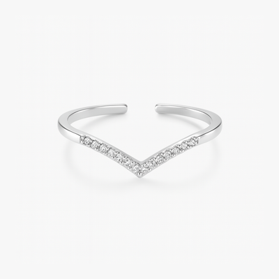 Pavé V Ring