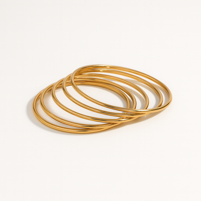 Slim Bangles Gold Bracelet