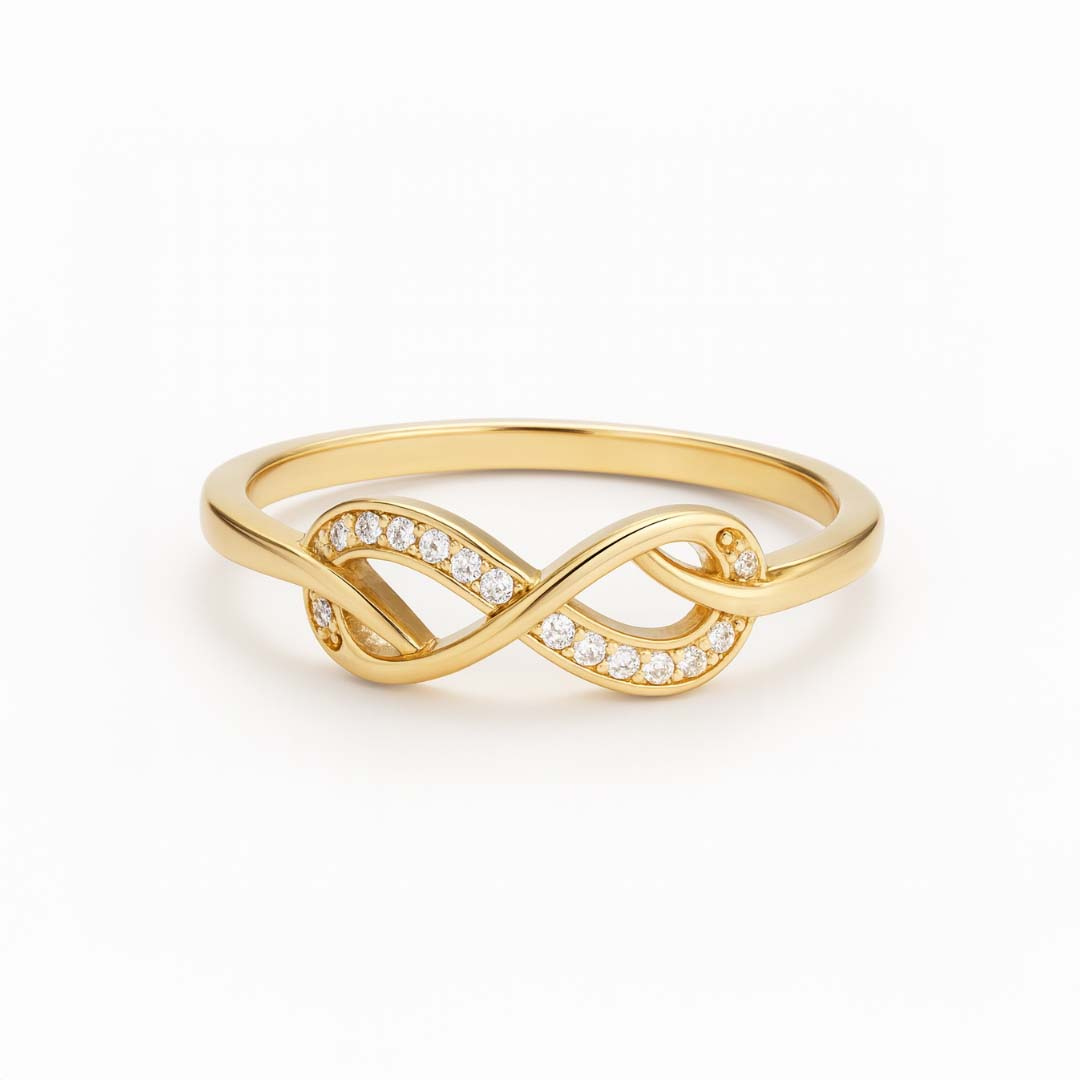Infinity Curve Ring