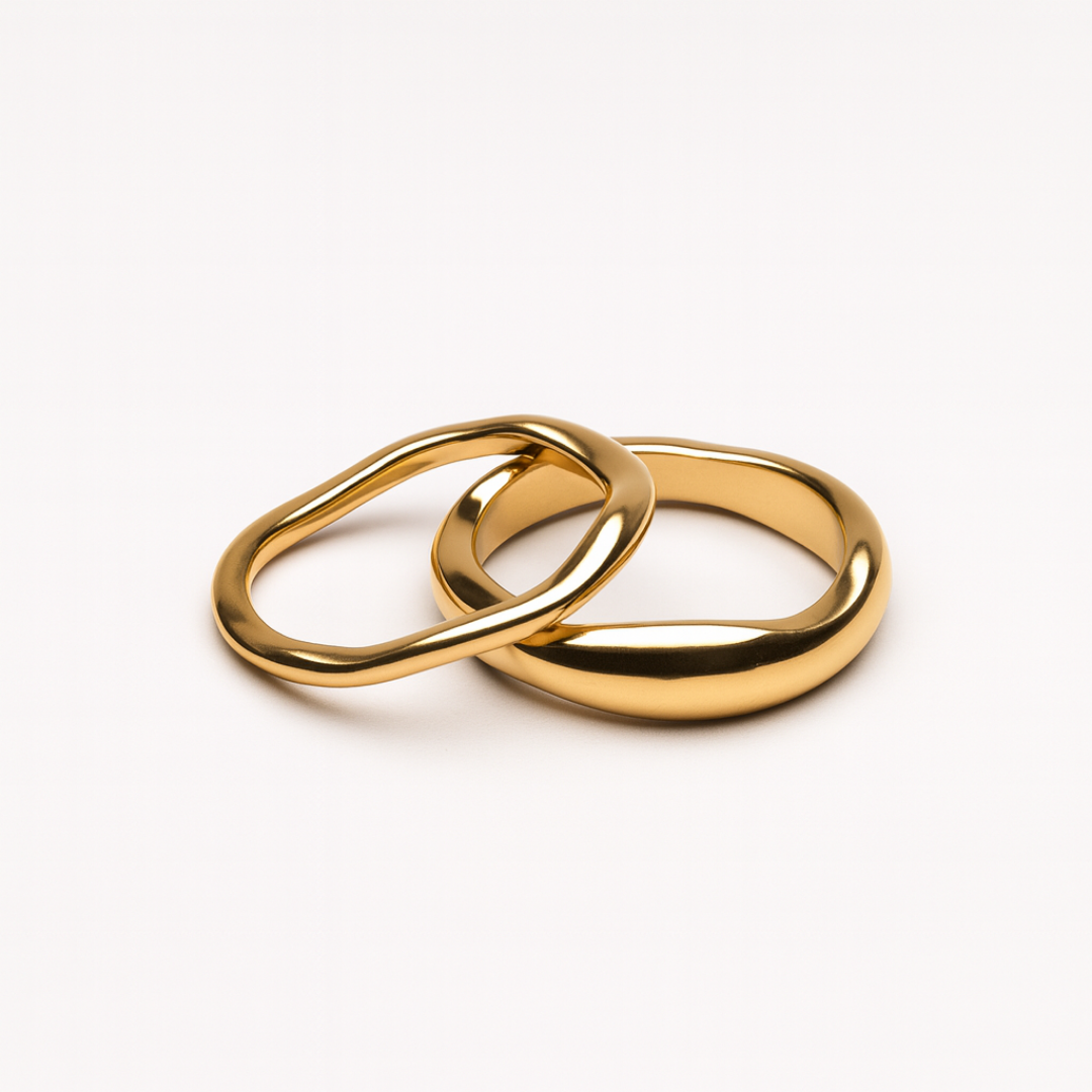 Wavy Gold Ring