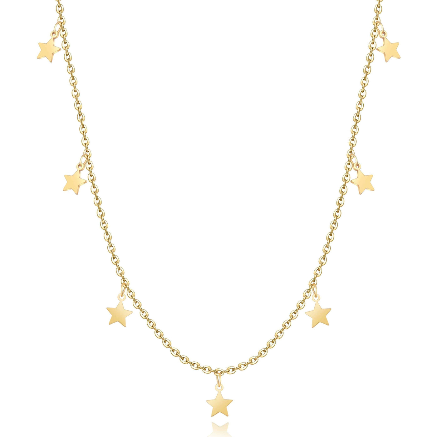 Elegant Stars Pendant Necklace for Women